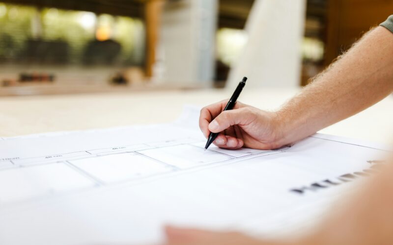 płyta fundamentowa rysunek